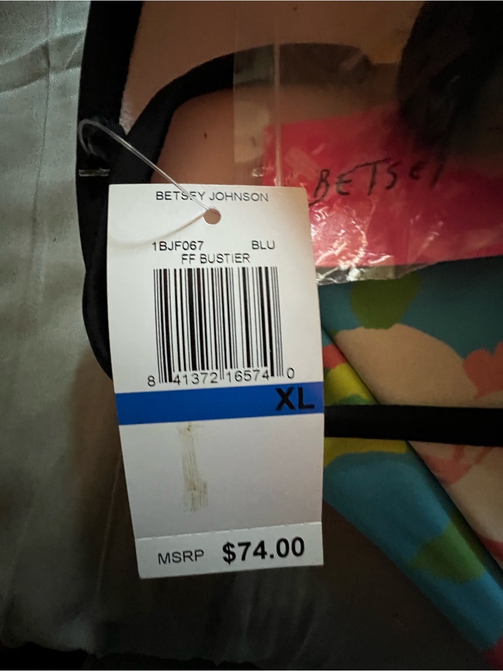 ⭐️Betsey Johnson vintage style swim top